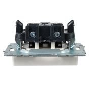 Штепсельная розетка встраиваемая IEK BRITE 10А BR-R13-10-K36 РСш10-2-БрЖ без з/к с з/ш жемчуг