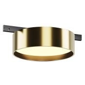Трековый светильник 12W Белый теплый TR189-1-12W3K-BBS Зон / Zon Levity 3000К латунь