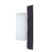 Рамка пластик 1 пост IEK BRITE BR-M12-44-K53 РУ-1-БрГ-44 графит IP44