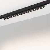 Магнитный трековый светильник 18W Белый дневной MAG-DOTS-FOLD-25-S600 30deg  24V на магнитный шинопровод черный 034222