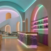 Светодиодная лента 24V 11W/m 043886 SPI-COB-X630-12mm 24V RGB-PX63 (CSP, 5m) IP20