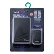 Звонок электронный беспроводной UL-00011374 UDB-017W-R1T1-38S-150M-BL-SL