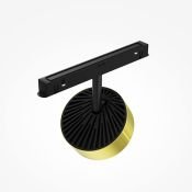 Трековый светильник 18W Белый теплый Радо/Rado Led Exility 120deg TR040-2-18W3K-BBS IP20 на магнитный шинопровод латунь
