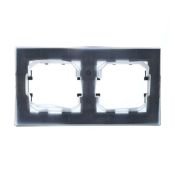 Рамка пластик 2 поста IEK BRITE BR-M22-44-K37 РУ-2-БрШ-44 шампань IP44