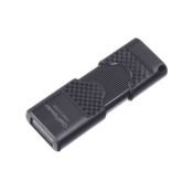 Флеш-накопитель GoPower SLIDER  4GB USB2.0 пластик черный матовый