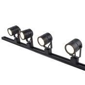 Готовый трековый набор VOLPE  под лампу GU10 UL-00010706 UBL-Q321 GU10-K BLACK SET41 1.0м накладной прямой черный