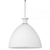 Люстра подвесная Lightstar без лампы 810020 AGOLA 1х40W E14 хром/белый