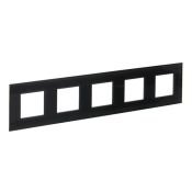 Рамка стеклянная 5 постов IEK SKANDY SK-M52-G-K53 SK-F25G графит Рамка стеклянная 5 постов IEK SKANDY SK-M52-G-K53 SK-F25G графит