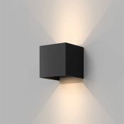 светильник   6W Белый теплый MALBEC DK9770-BK 220V IP54 прямоугольный накладной черный