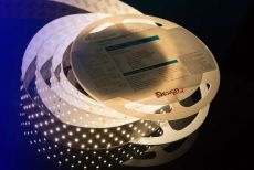 Светодиодная лента Белый дневной 2835 24V 25W/m  280Led/метр 00-00003246 DSG 2835 DW 280L-V24-IP33 (2.5м) LUX