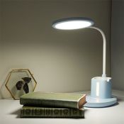 светильник настольный  15W UL-00011292 ULM-D150 15W-3000-6500K-DIM BLUE голубой