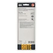 Рамка металлическая 3 поста IEK BRITE BR-M32-M-21-K30 РУ-3-1-Бр коричневая RE AL