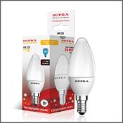 светодиодная лампа свеча Белый теплый 6W Supra SL-LED-PR-CN-6W/3000/E14 6145 Распродажа!!! светодиодная лампа свеча Белый теплый 6W Supra SL-LED-PR-CN-6W/3000/E14 6145 Распродажа!!!