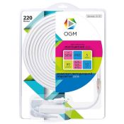  Комплект светодиодной ленты RGB SL-52 5м 220В с кнопочным RGB контроллером IP65