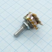Резистор 16K2 F 2x   10.0K сдвоенный (вал с лыской L-20мм)