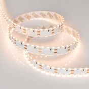 Светодиодная лента Белый теплый 3014 24V 19.2W/m 240Led/метр 024472  RS 2-5000 2x2  2700K LUX