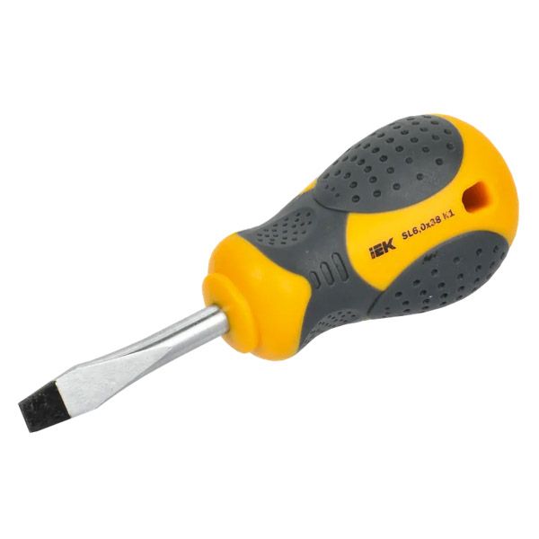 Отвертка SL6,0х38 K1 ARMA2L 3 A2L3-SC10-K1-SL-60-038 IEK