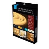 Светодиодная лента Белый теплый 2835 24V 14.4W/m 120Led/метр 00-323 термостойкая IP68