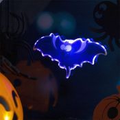 фигурка  светодиодная на батарейках «Летучая мышь» 12.5х7 см AG13х3, свечение мульти