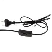 светильник настольный без лампы UML-B701 E27 BLACK UL-00010155 черный