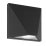 светильник   8W Белый дневной UL-00009347 ULU-S50A-8W-4000K IP65 BLACK квадратный накладной черный