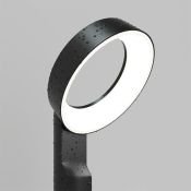 светильник 12W Белый теплый SANVIK DK9718-BK 220V IP65 стационарный черный