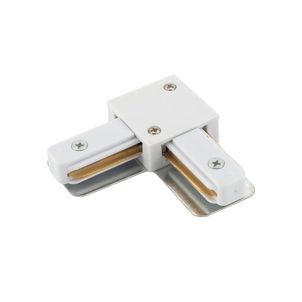 Коннектор для трека SOLID BASE TR1102-WH угловой белый