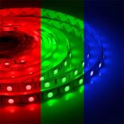 Светодиодная лента RGB 5050 12V  7.2W/m 30Led/метр 00-38 Стандарт IP20