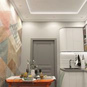Встраиваемый светильник без лампы DENKIRS RODVIG DK3061-WBR GU10/GU5.3 белый/бронзовый круглый