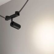 Трековый светильник  10W Белый-MIX ART-INBELT-SPOT-R50 051357 IP20 на шинопровод черный DALI