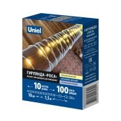 гирлянда РОСА Белый теплый UL-00011306 ULD-S1000-100-DTA WARM WHITE IP20 DEW BAND 10м