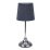 светильник настольный без лампы UML-B309 E14 CHROME-DARK BLUE UL-00012426 темно-сиинй/хром