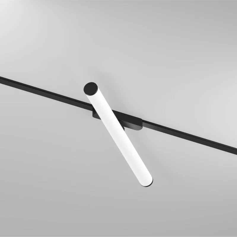 Трековый светильник  12W Белый дневной AIR RAY DK5355-BK IP20 на магнитный шинопровод черный