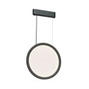 Подвесной светильник  25W Белый -MIX DENKIRS VEIL DK6605-BK 230V с ПДУ круглый черный