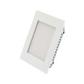 Встраиваемый светильник   5W Белый  020120 DL-93x93M-5W 220V IP20 квадратный белый Уценка!!!