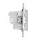 Штепсельная розетка встраиваемая IEK SKANDY 16А SK-R14-16-K50 SK-R04N с з/к без з/ш металл никел