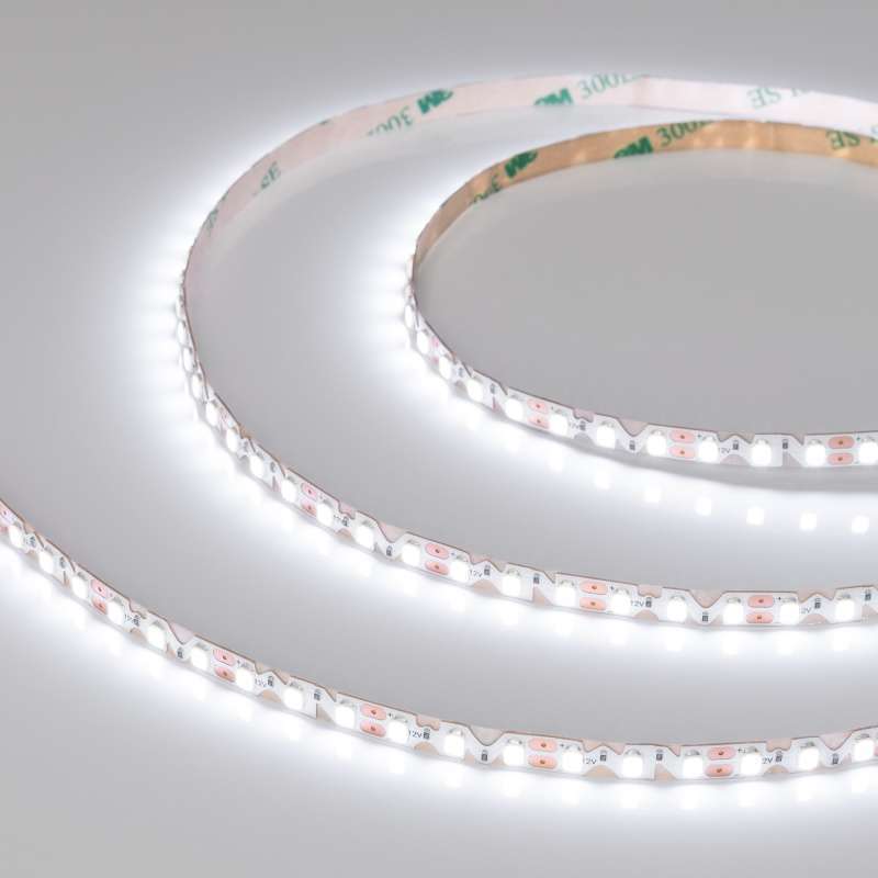 Светодиодная лента змейка Белый 2835 12V 12W/m  120Led/метр 036452 RZ-A120-6mm 6000K