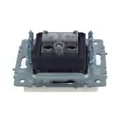 Розетка встраиваемая комбинированная IEK BRITE BR-AF20-O-K36 РТВ/РСп12-БрЖ TV+SAT жемчуг