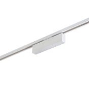 Трековый светильник однофазный  10W Белый теплый SOLID HALS DK6430-WH IP20 на шинопровод белый