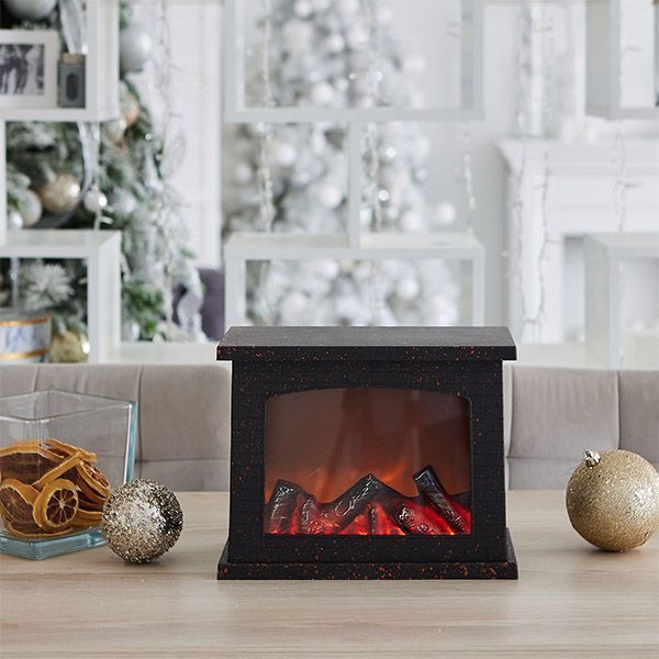 фигурка  светодиодная КАМИН UL-00011316 ULD-L2821-005-DNC-RED BLACK FIREPLACE фигурка  светодиодная КАМИН UL-00011316 ULD-L2821-005-DNC-RED BLACK FIREPLACE