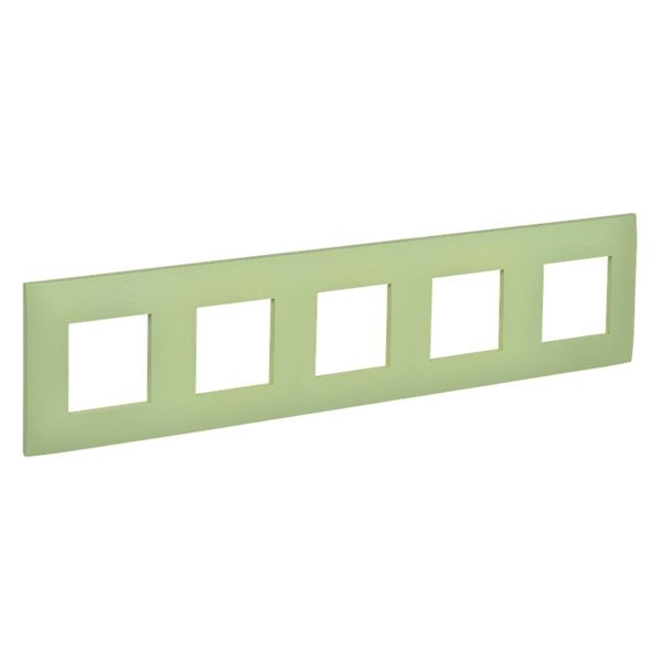 Рамка пластик 5 постов IEK SKANDY SK-M52-K06 SK-F05M мятный