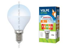 светодиодная лампа шар G45 Белый дневной 6W 10701 LED-G45-6W/NW/E14/FR/DIM/O Диммируемая Optima Volpe Распродажа!!! светодиодная лампа шар G45 Белый дневной 6W 10701 LED-G45-6W/NW/E14/FR/DIM/O Диммируемая Optima Volpe Распродажа!!!
