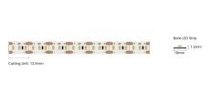 Светодиодная лента  Белый теплый 2835 24V  9.6W/m 120Led/метр герм (силикон) 00-00036643 SWG2120-24-9.6-WW-66-M IP66