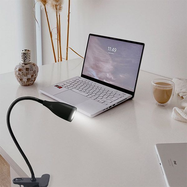светильник настольный   4W UL-00010746 ULM-D501 4W-4000K BLACK на прищепке черный светильник настольный   4W UL-00010746 ULM-D501 4W-4000K BLACK на прищепке черный