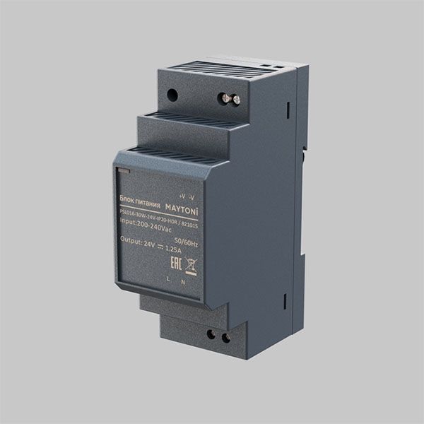 Блок питания (AC-DC) 24V   30W 821015 PSL016  на din-рейку