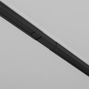 Коннектор с вводом питания для однофазного трека TRA001CB-11B Unity прямой черный