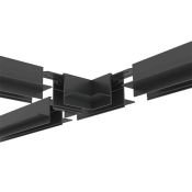 Соединитель для однофазного шинопровода SMART HIDE Т-образный TR2113-BK встраиваемый черный