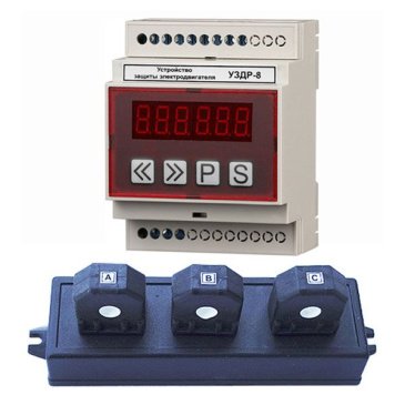 Устройство защиты электродвигателя  УЗДР-8НТ-500А