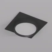Встраиваемый светильник без лампы DENKIRS FLAT DK2091-BK GX53 черный квадратный