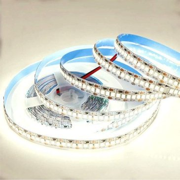 Светодиодная лента Белый теплый 2835 24V 20W/m 240Led/метр 00-500 Стандарт 8мм IP20